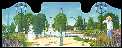 Jardins de France - Salon du Timbre - Parc Floral